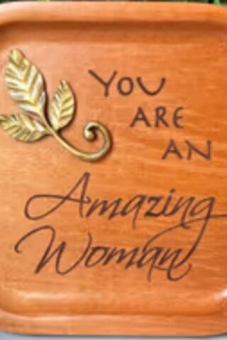 785525321013 Amazing Woman Trinket Dish