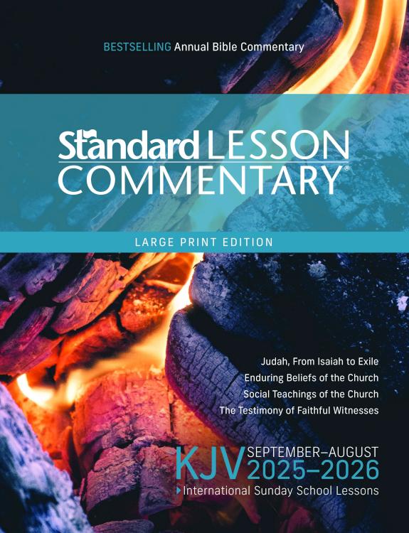 9780830787616 Standard Lesson Commentary KJV Large Print Edition 2025-2026 (Large Type)