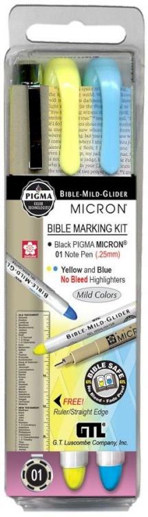 634989981526 Mild Glider Mini Marking Kit Blue Yellow Black