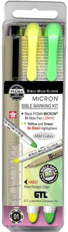 634989981540 Mild Glider Mini Marking Kit Green Yellow Black
