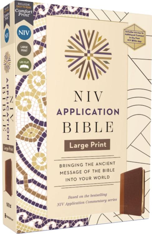 9780310465300 Application Bible Large Print Comfort Print