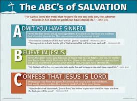 9781628624069 ABCs Of Salvation Wall Chart Laminated